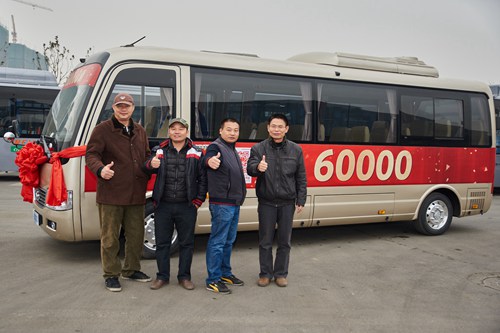 宇通2014年第60000辆客车下线  带领中国客车行业攀上新高点